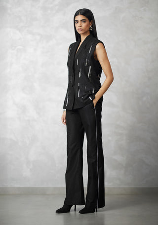 Skyline denim blazer and pants