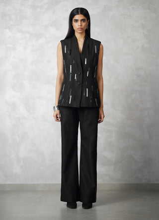 Skyline denim blazer and pants