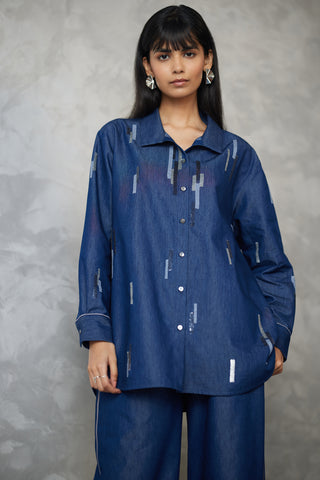 Skyline denim shirt and pants