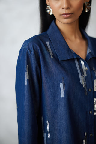 Skyline denim shirt and pants