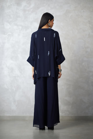 Skyline indigo shirt and pants