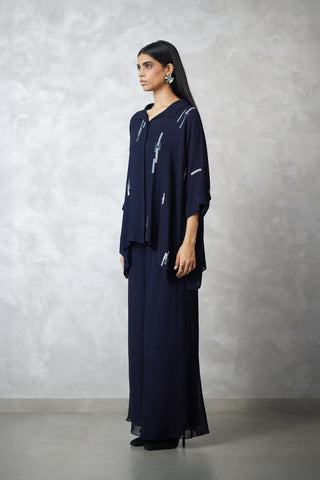 Skyline indigo shirt and pants