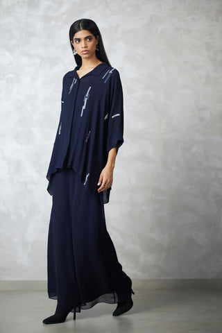 Skyline indigo shirt and pants