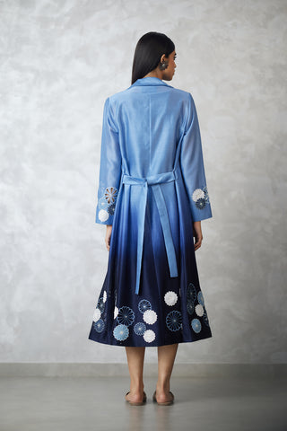 Nova applique cutwork ombre jacket and dress