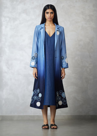 Nova applique cutwork ombre jacket and dress
