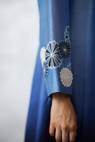Nova applique cutwork ombre jacket and dress