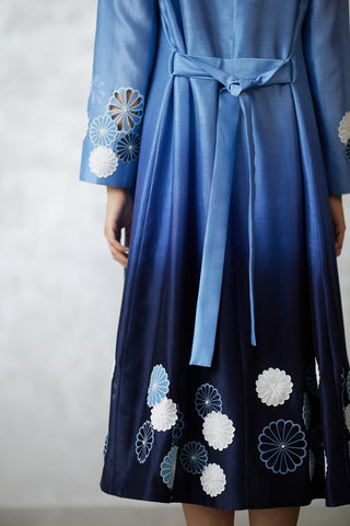 Nova applique cutwork ombre jacket and dress