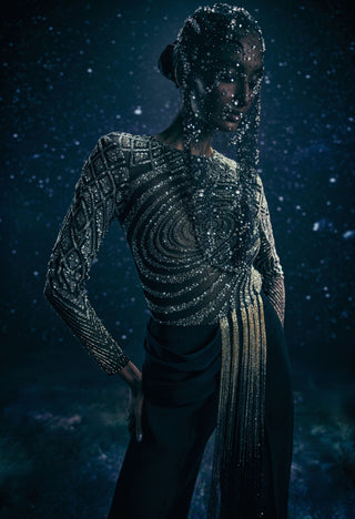 Astral sheer bodysuit and trouser