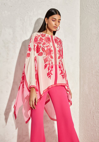 Namrata Joshipura-Pink Eden Kaftan Top-INDIASPOPUP.COM