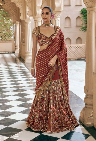 Coffee kanak padma sari lehenga