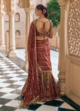 Coffee kanak padma sari lehenga