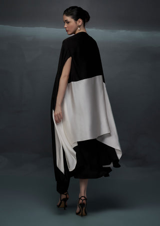 Black white rothko jacket and dress