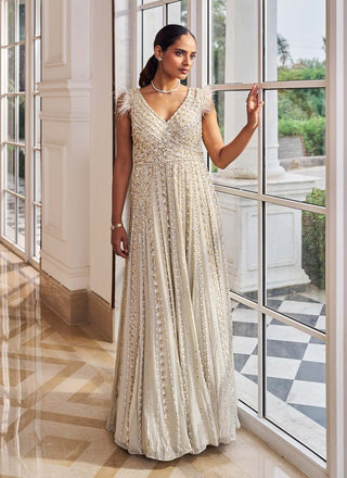 Glee gray gown