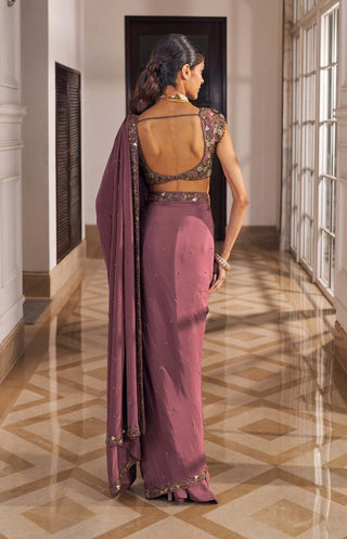 Bahaar sari with blouse