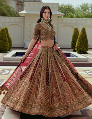 Noor mahal lehenga set