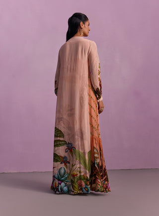 Aina Powder Pink Tunic by Kalista available on Indiaspopup.com