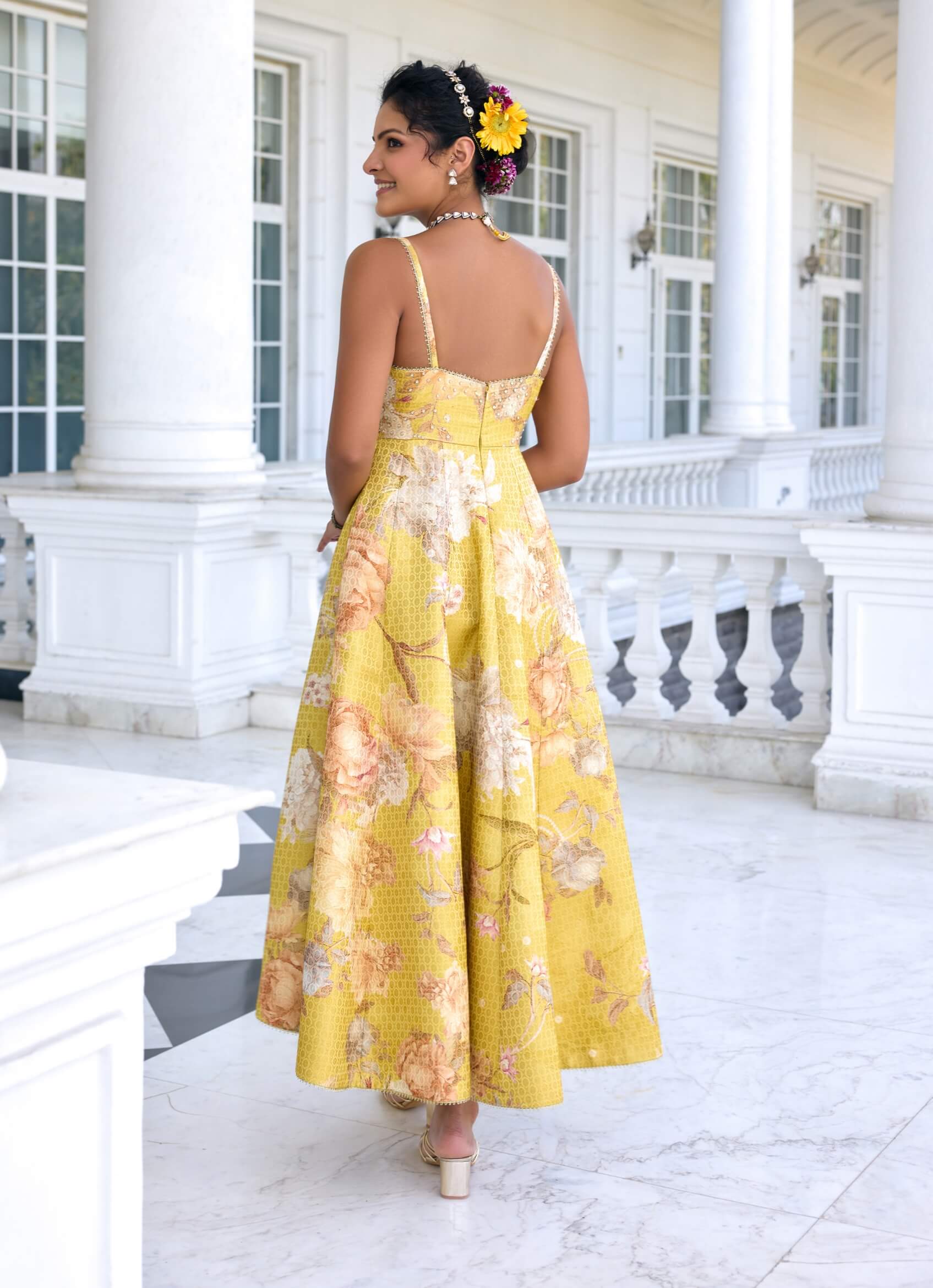 Hana yellow dress XS
