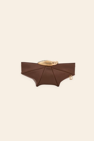 Koko mocha brown klutch