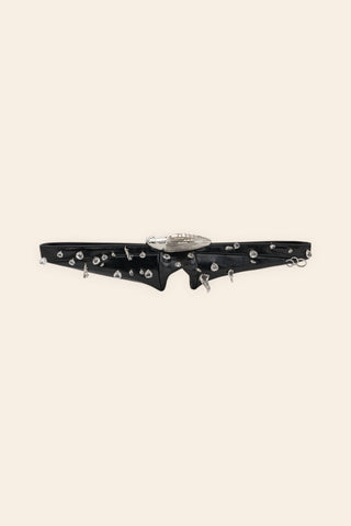Koko noir embellished wing bag