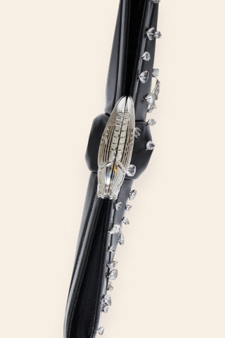 Koko noir embellished wing bag
