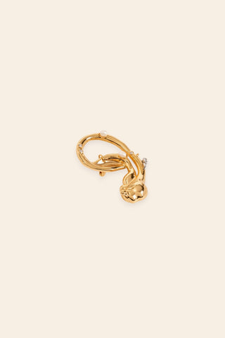 Koko jewelled ear brooch