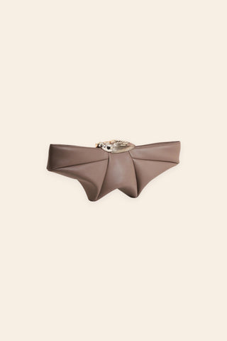 koko grey taupe runway elongé klutch