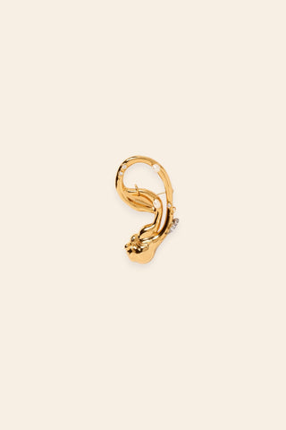 Koko jewelled ear brooch