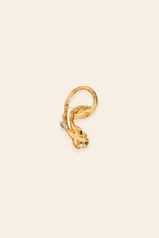 Koko jewelled ear brooch