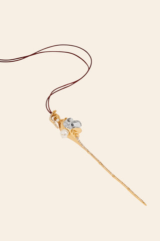 Seanymph crestfall cord necklace