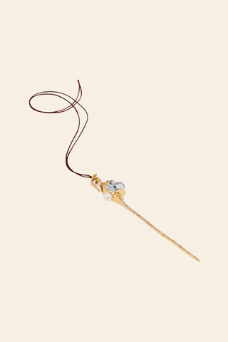 Seanymph crestfall cord necklace