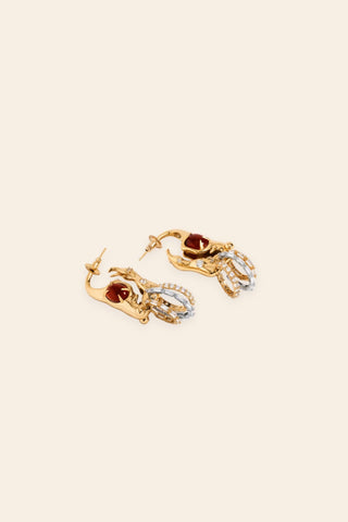 Koko sigil crimson earrings