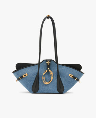 Denim blue resort boss tote