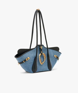 Denim blue resort boss tote