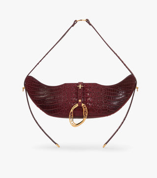 Croco print boss swing bag