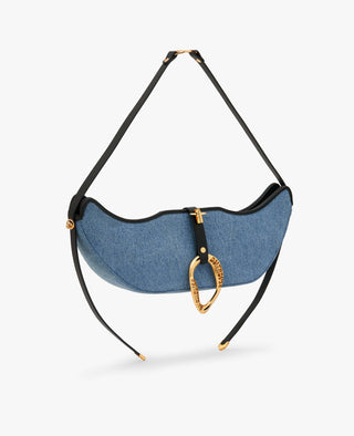 Denim swing bag