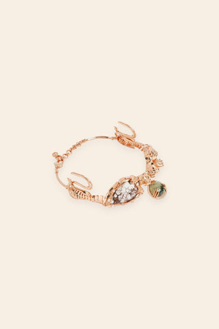 Leopard temptress choker