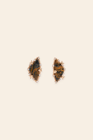 Trinity of leopards studs