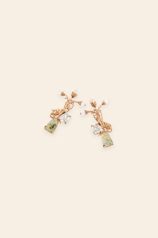 La leopard imperial earrings