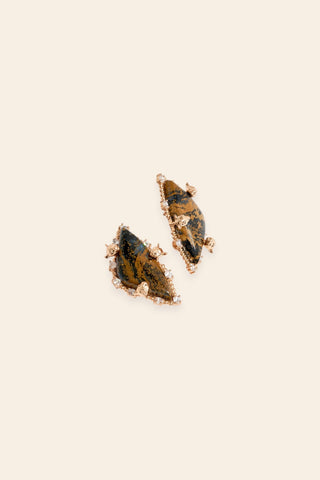 Trinity of leopards studs