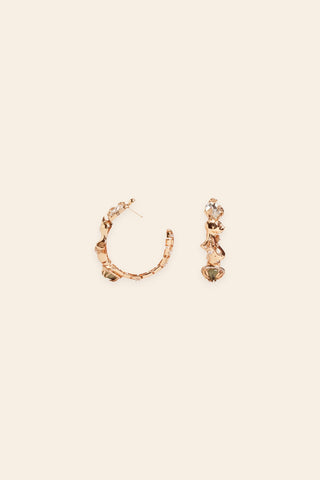 Sphinx leopard hoops