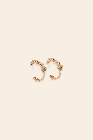 Sphinx leopard hoops