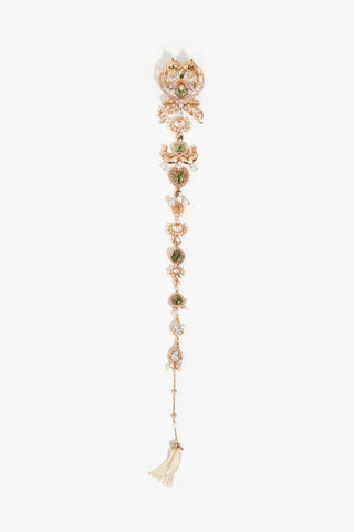 Majestic leopard couture hair accessory
