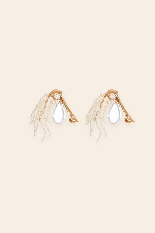 Koko sigil cascade earrings