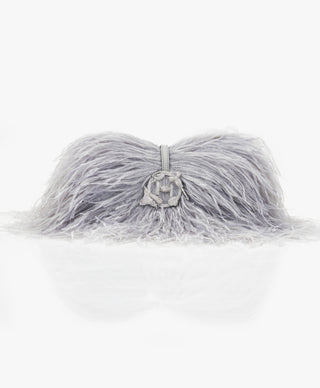Silver Gray Scarlet Midi Bag by Outhouse available on Indiaspopup.com