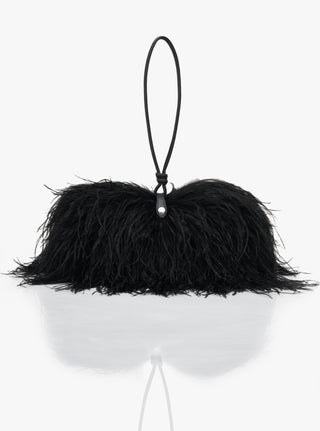 Caviar Black Scarlet Midi Bag by Outhouse available on Indiaspopup.com