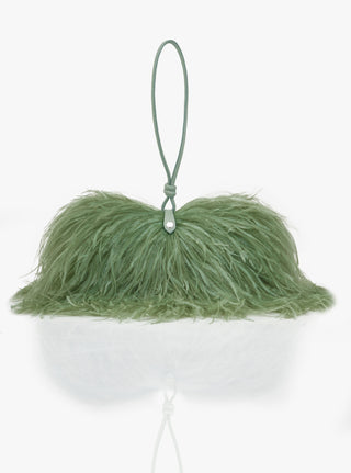 Jade Green Scarlet Midi Bag by Outhouse available on Indiaspopup.com