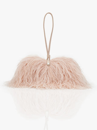 Pearl pink scarlet midi bag