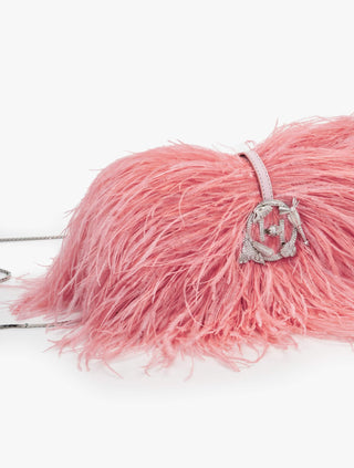 Ostrich Pink Scarlet Midi Bag by Outhouse available on Indiaspopup.com