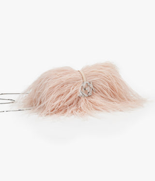 Pearl pink scarlet midi bag