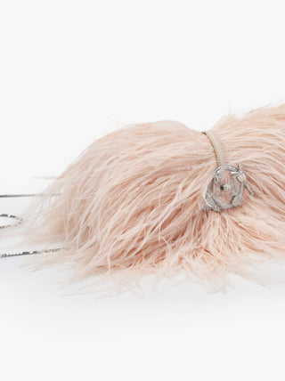 Pearl pink scarlet midi bag